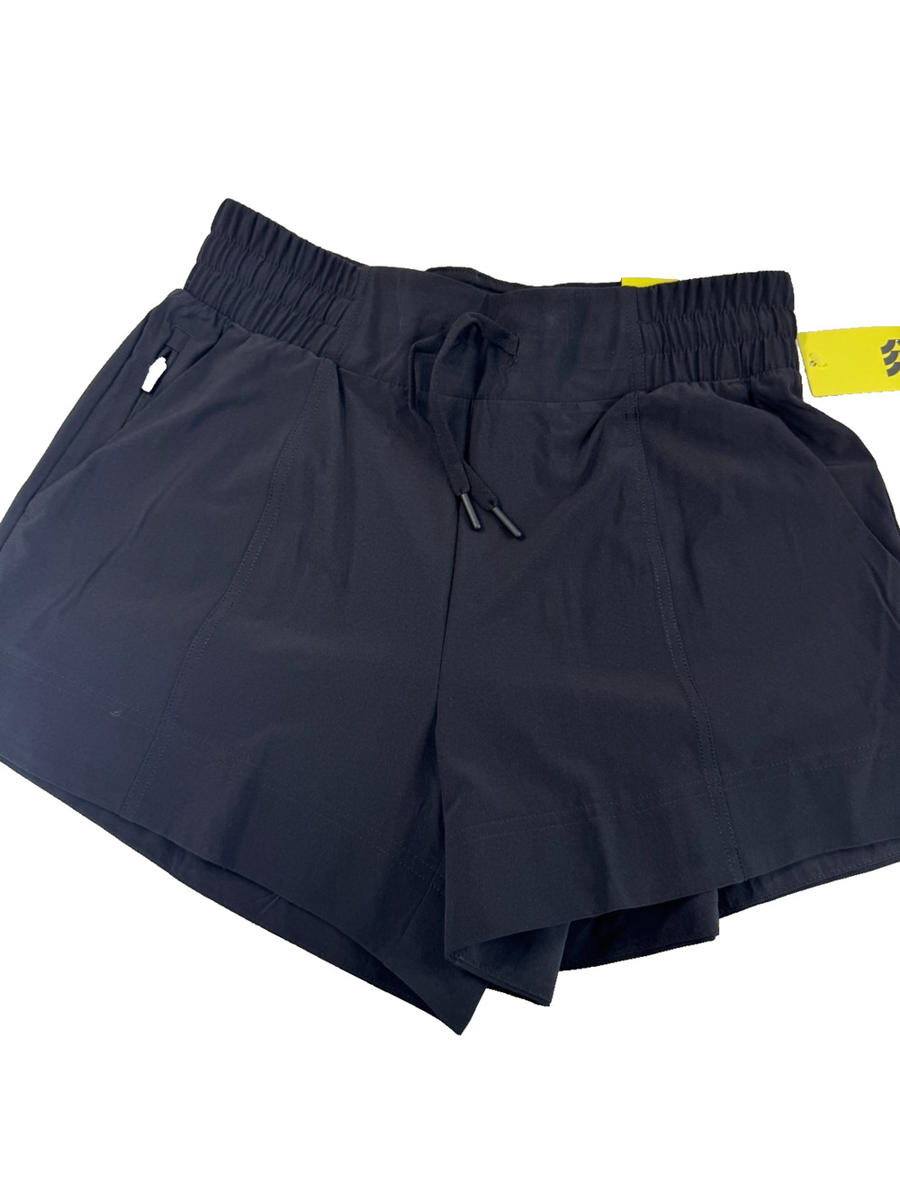 All in Motion Women's Woven Mid-Rise Shorts 4" Black Small Lightweight NWT